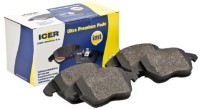 Комплект тормозных колодок ICER 141104