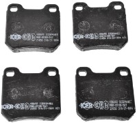 Комплект тормозных колодок ICER 180692