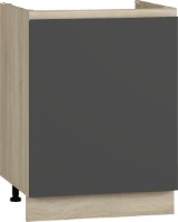 Bucatarie modulara Magnusplus Jetta Jos №5 Graphite/Oak Sonoma