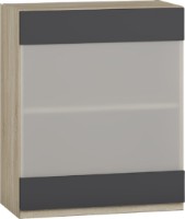 Bucatarie modulara Magnusplus Jetta Sus №5 Graphite/Oak Sonoma