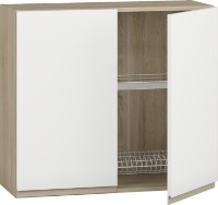 Bucatarie modulara Magnusplus Jetta Sus №10 White/Oak Sonoma
