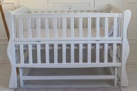 Кроватка Гойдалка Sofi White (1B3-1)