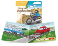 Развивающая книжка для малышей Raspundel Istetel Cu ce ne deplasam (19584)