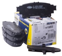 Set placute frână ICER 181983