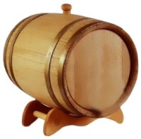 Бочка для вина Agro Oak Sheet Pile With Wooden Stand Without Glasses 3L+6 Glasses