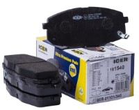 Комплект тормозных колодок ICER 181540