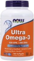 Жирные кислоты NOW Ultra Omega-3 180cap
