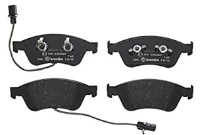 Комплект тормозных колодок ICER 181725