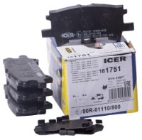 Set placute frână ICER 181751