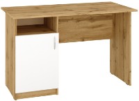 Письменный стол Пехотин Леон Дуб Тахо/Белый