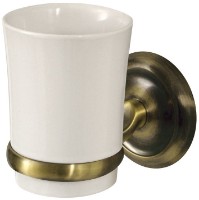 Pahar pentru periuțe de dinți Bisk Deco 00407