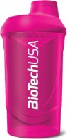 Шейкер для спортивного питания Biotech Wave Magenta 600ml