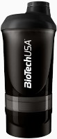 Шейкер для спортивного питания Biotech Smart Black 600ml
