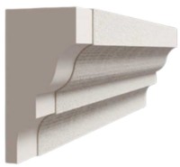 Декоративный фасадный карниз Termodecor HG CR-05