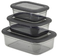 Set containere alimentare M Plastika Респект (М1264) 3pcs