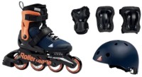 Role RollerBlade Microblade Cube, s.33-36.5 Midnight Blue/Warm Orange (7221500174)