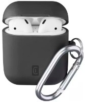 Чехол для наушников Cellularline Bounce Airpods 1/2 Black