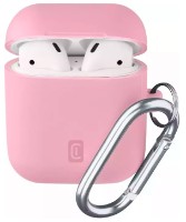 Чехол для наушников Cellularline Bounce Airpods 1/2 Pink