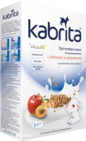 Гречневая кашка на козьем молочке с яблоком и абрикосом Kabrita 180г