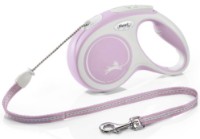 Lesă Flexi New Comfort XS Cord 3m Pink