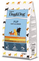 Hrană uscată pentru câini Gheda Dog & Dog Puppy Poultry 4kg