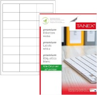 Самоклеящиеся этикетки для принтера Tanex A4/100p 24pcs (TN02533)
