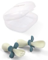 Эргономические столовые приборы в футляре BabyOno (969/02)