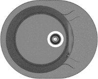 Chiuvetă de bucătărie Dr.Gans Berta 580 Graphite