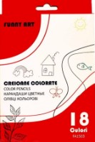 Набор цветных карандашей Funny Art 18pcs (FA1503)