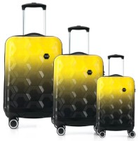 Set de valize CCS 5226 Set Black/Yellow