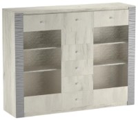 Comodă ML-Mobila Gamma 14 1600 Stejar Craft Alb