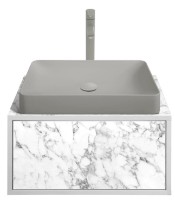 Dulap cu lavoar Montebella Set 50.01 600x500 Bianco 585x385 Koala