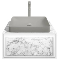 Dulap cu lavoar Montebella Set 51.02 800x500 Bianco LED 585x385 Koala