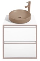 Dulap cu lavoar Montebella Set 57.04 600x500 Terra 455x455 Jaguar