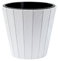 Цветочный горшок Prosperplast Woode DBWO400-S449