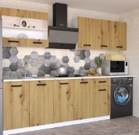 Кухонный гарнитур Yasen Саманта 2.0 Белый/Дуб Артизан