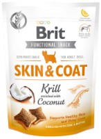 Лакомства для собак Brit Care Dog Functional Snack Skin & Coat Krill 150g