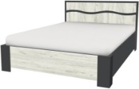 Pat Yasen Geneva 140x200 Grafit Gri/Stejar Craft Alb