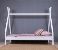 Pat copii MobiCasa Daisy 90x200 White