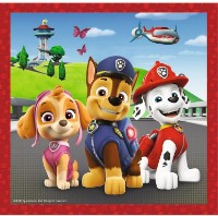 Puzzle Trefl 3in1 Happy dogs Paw Patrol (34867)