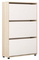 Rafturi pentru pantofi Mobildor-Lux Leo 125x90x27 Sonoma/White (10008494)