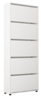 Rafturi pentru pantofi Mobildor-Lux Leo 203x90x27 White (10008916)