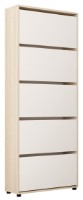 Rafturi pentru pantofi Mobildor-Lux Leo 203x90x27 Sonoma/White (10008918)