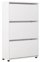 Rafturi pentru pantofi Mobildor-Lux Leo Slim 125x50x16 White (10008856)