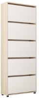 Rafturi pentru pantofi Mobildor-Lux Leo Slim 203x50x16 Sonoma/White (10008851)