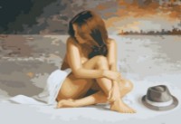 Картина по номерам PRC Nude 40x50cm 04168