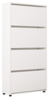 Rafturi pentru pantofi Mobildor-Lux Leo Slim 164x60x16 White (10008791)