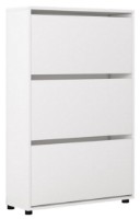 Rafturi pentru pantofi Mobildor-Lux Leo Slim 125x70x16 White (10008777)