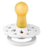 Пустышка BIBS Boheme 6+ months White