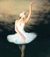 Tablou pe numere PRC Balerina 40x50cm 02676